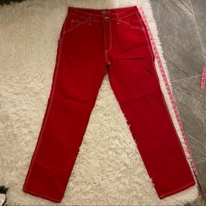 Dickies Red Cargo Pants